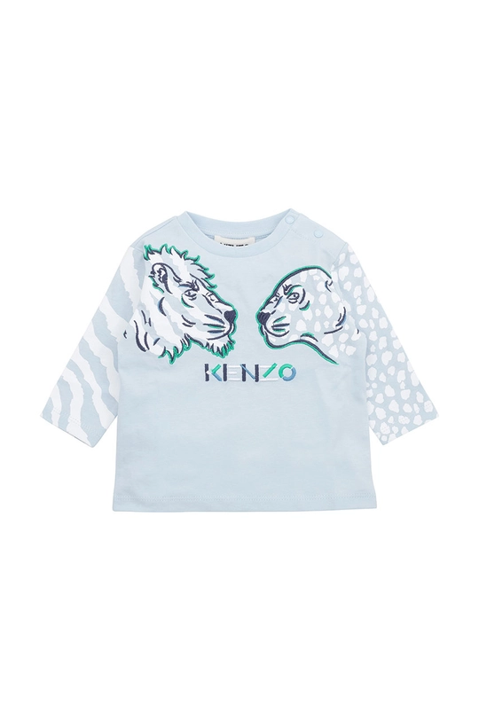 μπλε Παιδικό βαμβακερό μακρυμάνικο Kenzo Kids Για αγόρια