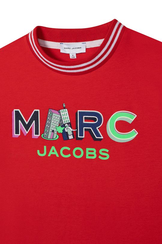 czerwony Marc Jacobs longsleeve bawełniany dziecięcy