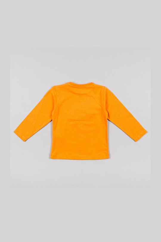 zippy longsleeve in cotone bambino/a arancione