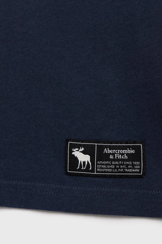 Abercrombie & Fitch longsleeve bawełniany dziecięcy 100 % Bawełna