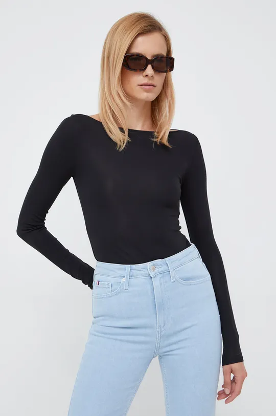 μαύρο Μπλουζάκι Calvin Klein Γυναικεία