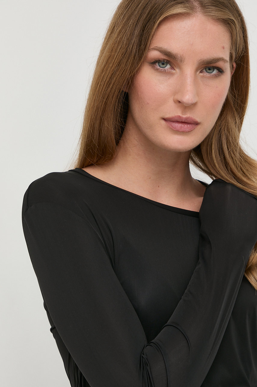 Max Mara Leisure longsleeve kolor czarny