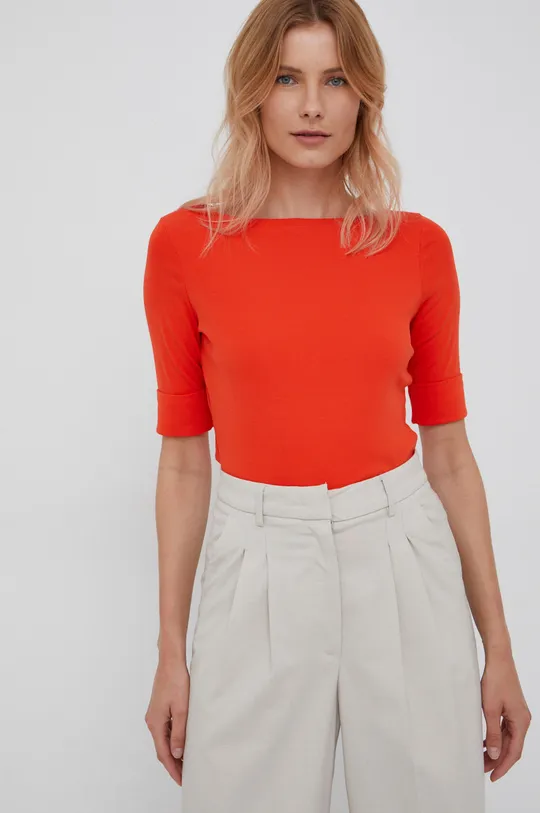 oranžová Tričko Lauren Ralph Lauren