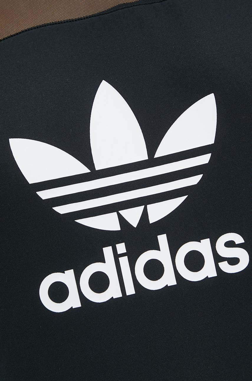 Лонгслив adidas Originals женский цвет чёрный | ANSWEAR.ua