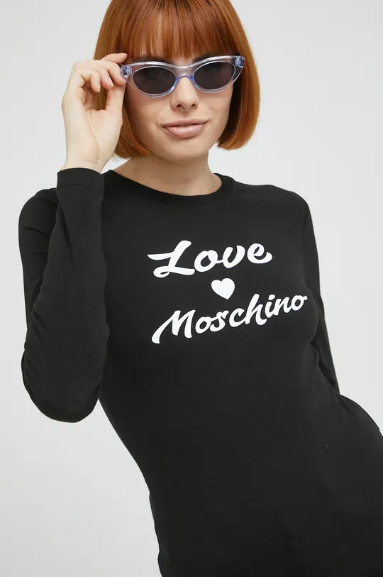 μαύρο Longsleeve Love Moschino