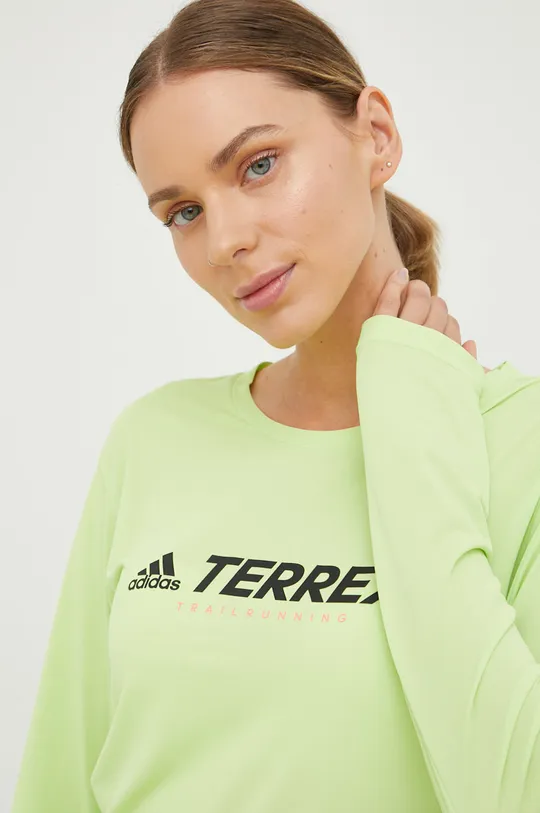πράσινο Αθλητικό μακρυμάνικο adidas TERREX Trail