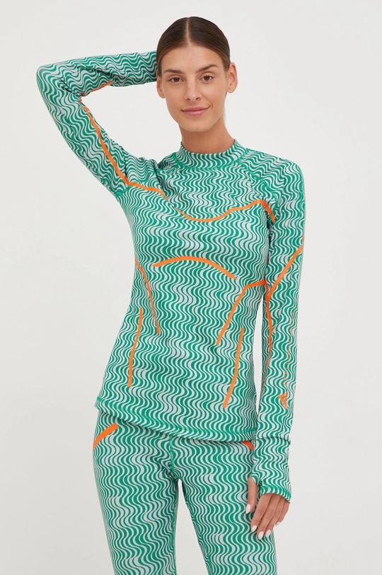 zielony adidas by Stella McCartney longsleeve treningowy