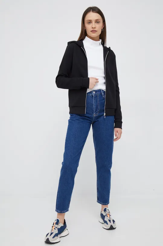 Longsleeve Calvin Klein Jeans μπεζ