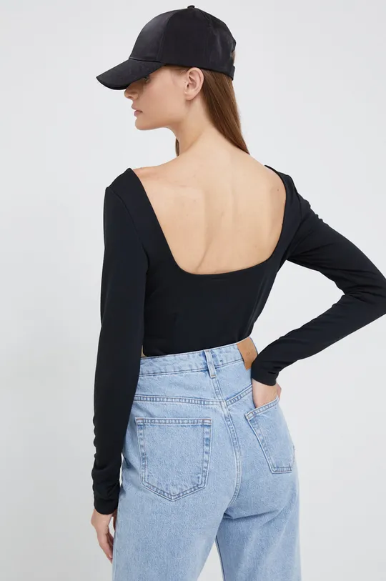 чёрный Боди Calvin Klein Jeans