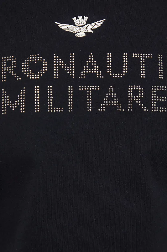 Βαμβακερή μπλούζα με μακριά μανίκια Aeronautica Militare Γυναικεία
