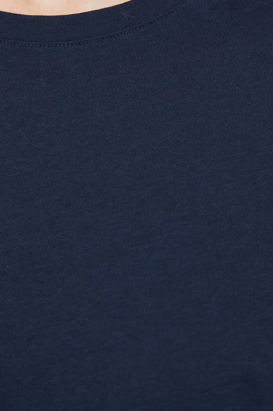Βαμβακερή μπλούζα με μακριά μανίκια Sisley Γυναικεία