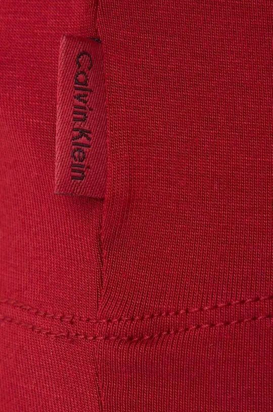 μπορντό Πουκάμισο μακρυμάνικο πιτζάμας Calvin Klein Underwear