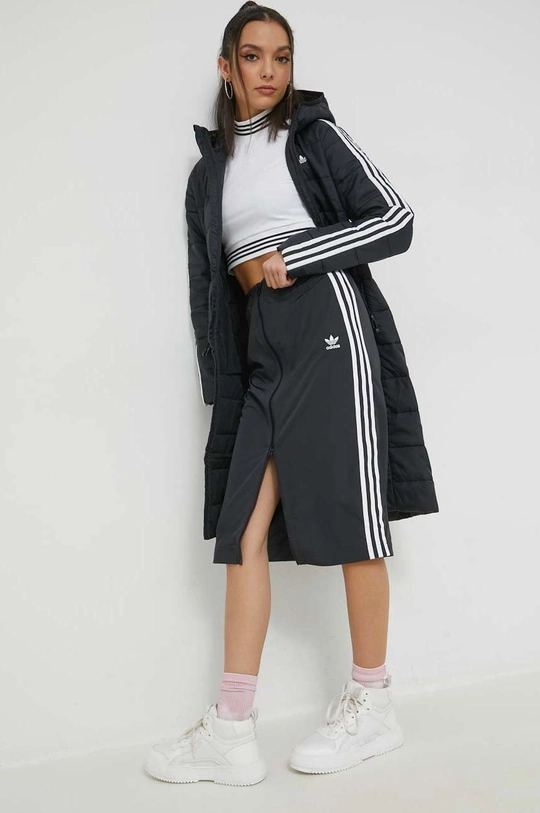 Majica z dolgimi rokavi adidas Originals bela