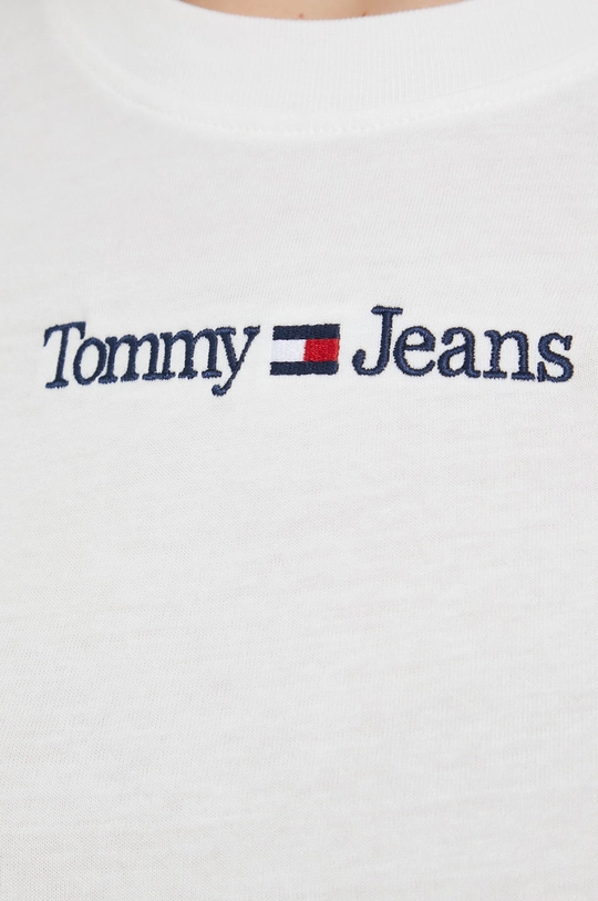 Бавовняний лонгслів Tommy Jeans Жіночий