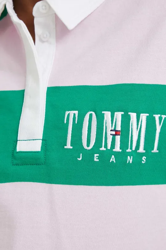 Tommy Jeans longsleeve bawełniany Damski