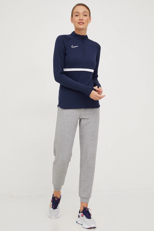 Nike longsleeve treningowy Dri-FIT Academy granatowy