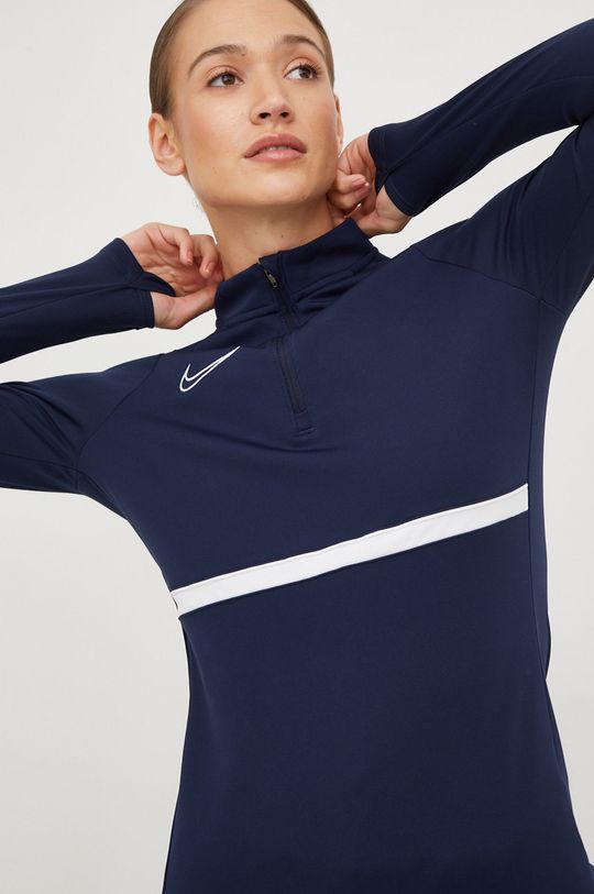 námořnická modř Tréninkové tričko s dlouhým rukávem Nike Dri-fit Academy
