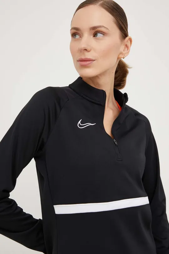 črna Majica z dolgimi rokavi za vadbo Nike Dri-fit Academy