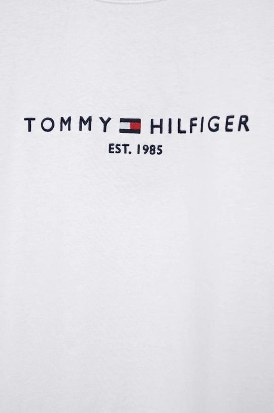 Βαμβακερή μπλούζα με μακριά μανίκια Tommy Hilfiger  100% Βαμβάκι