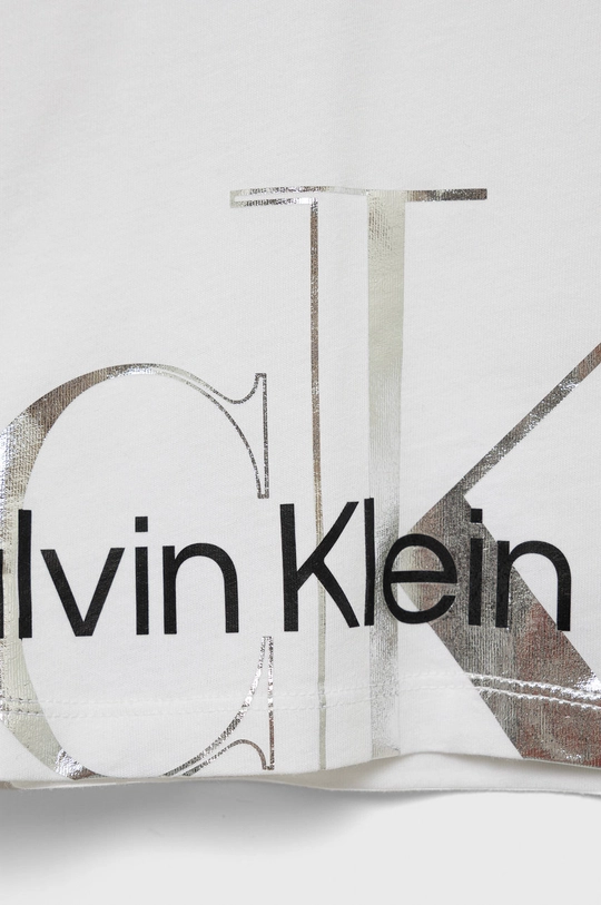 Παιδικό βαμβακερό μακρυμάνικο Calvin Klein Jeans  100% Βαμβάκι