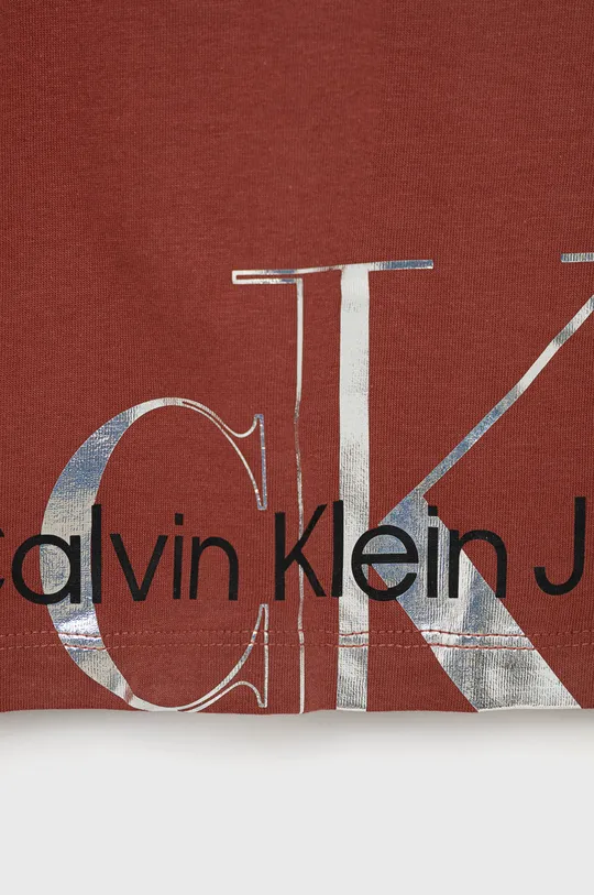 Bombažen otroški longsleeve Calvin Klein Jeans  100% Bombaž