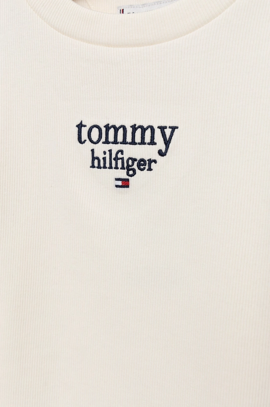 Detské tričko s dlhým rukávom Tommy Hilfiger  95% Bavlna, 5% Elastan