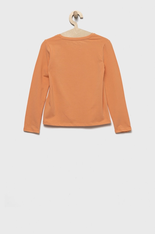 Otroški longsleeve Guess oranžna