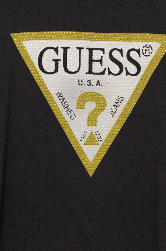 Детский лонгслив Guess чёрный