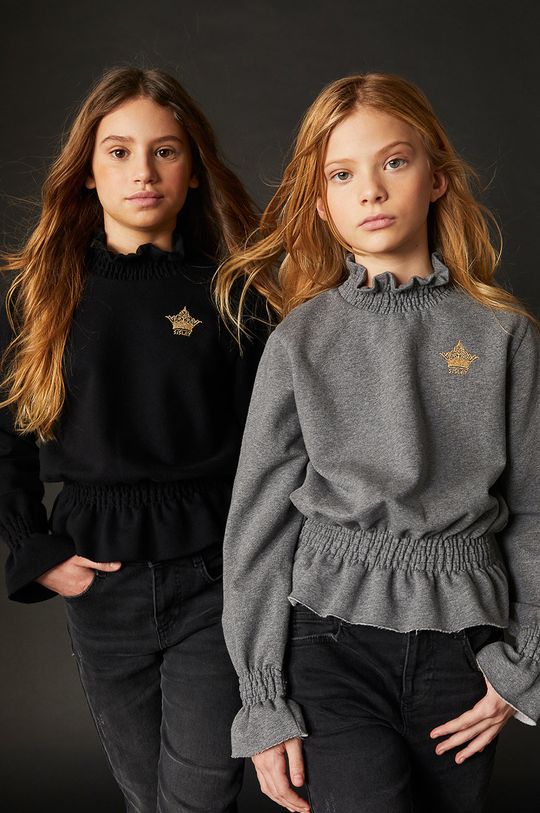 γκρί Παιδική μπλούζα Sisley Για κορίτσια