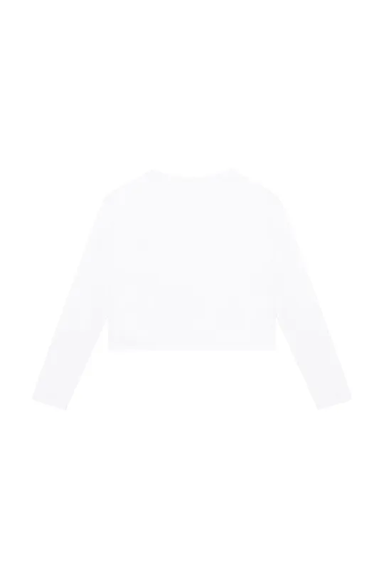 Detská bavlnená košeľa s dlhým rukávom Michael Kors biela