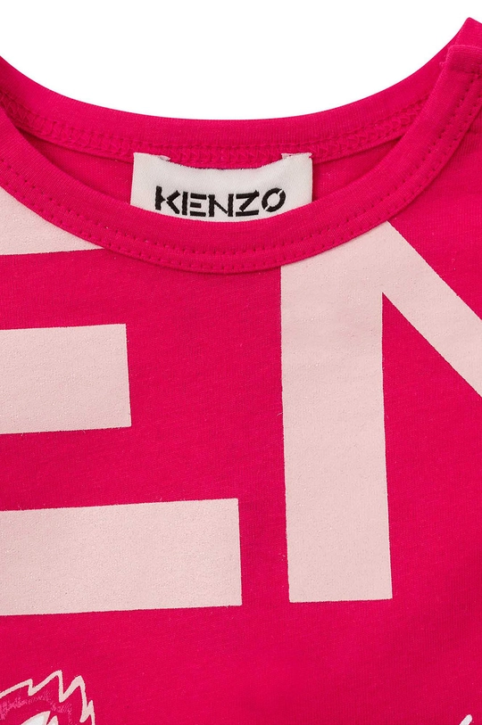 Дитячий бавовняний лонгслів Kenzo Kids  100% Органічна бавовна