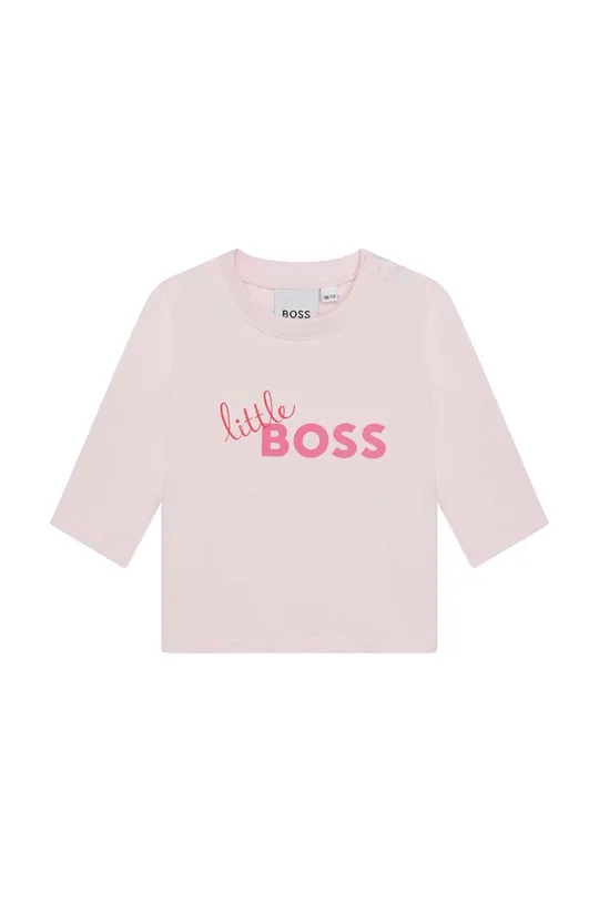 ροζ Παιδικό μακρυμάνικο BOSS Για κορίτσια