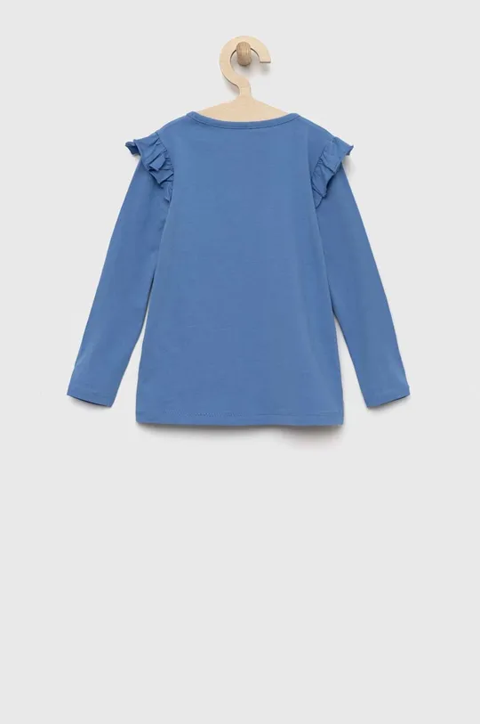 Detské tričko s dlhým rukávom Name it Peppa Pig modrá