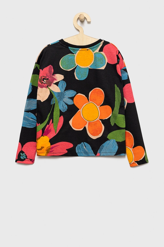 Desigual longsleeve bawełniany dziecięcy 100 % Bawełna, Wskazówki pielęgnacyjne:  prać w pralce w temperaturze 30 stopni, nie suszyć w suszarce bębnowej, nie wybielać, prasować w niskiej temperaturze, Nie czyścić chemicznie