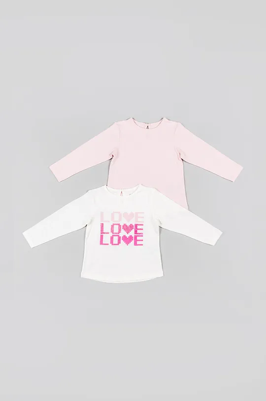 ροζ Μακρυμάνικο μωρού zippy 2-pack Για κορίτσια