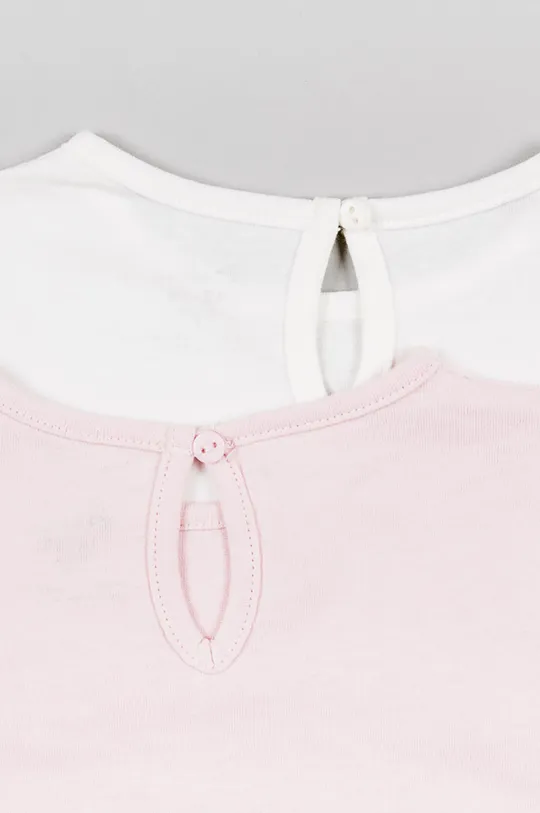 roza Majica z dolgimi rokavi za dojenčka zippy 2-pack