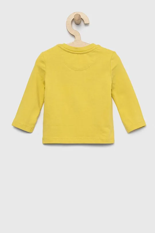 Παιδικό μακρυμάνικο Calvin Klein Jeans κίτρινο