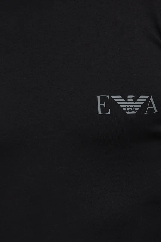 črna Majica z dolgimi rokavi Emporio Armani Underwear
