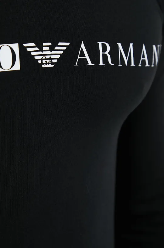 crna Majica dugih rukava Emporio Armani Underwear