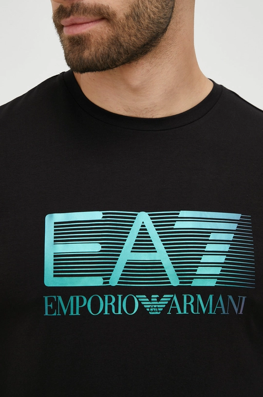 czarny EA7 Emporio Armani longsleeve 6LPT64.PJ03Z