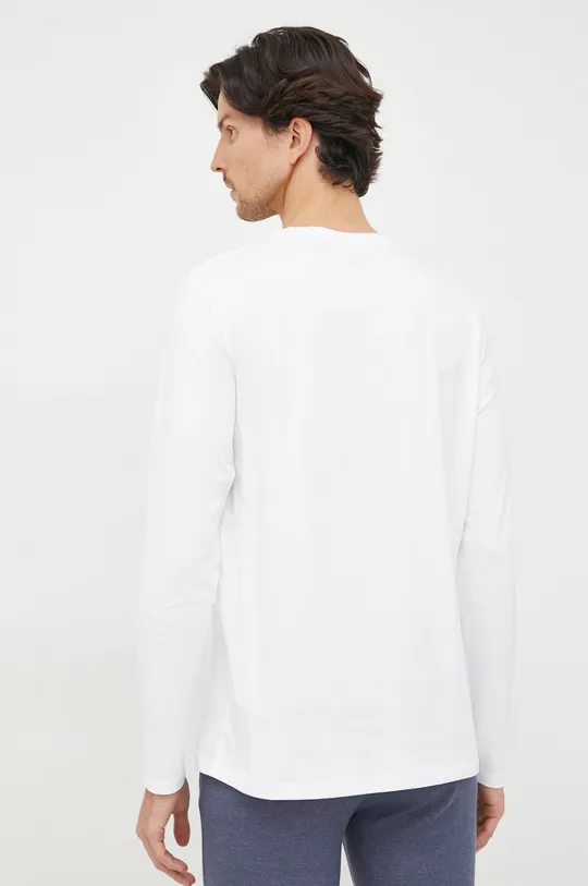 Bavlnené tričko s dlhým rukávom Guess  50% Bavlna, 50% Organická bavlna