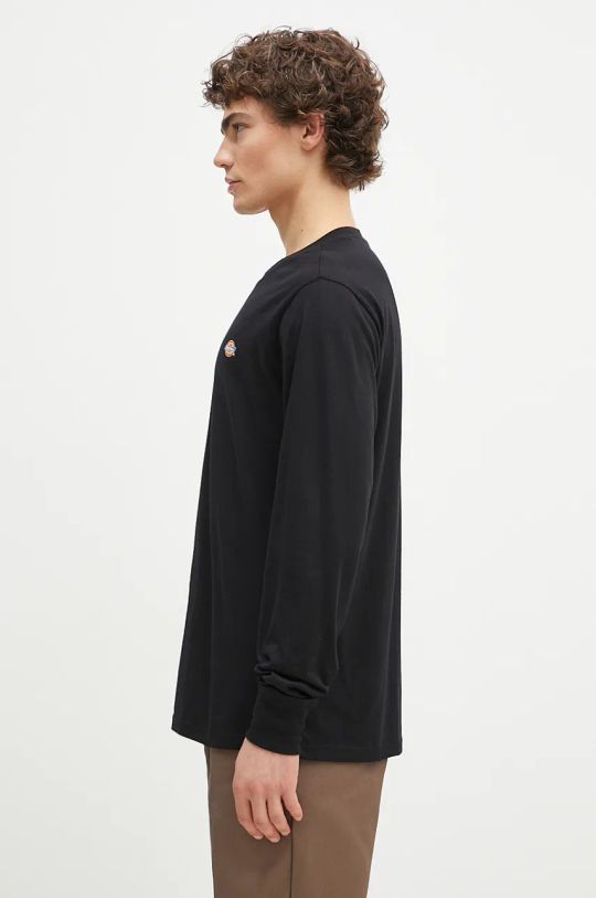 Dickies top a maniche lunghe in cotone DK0A4Y4RBLK1 nero AW22