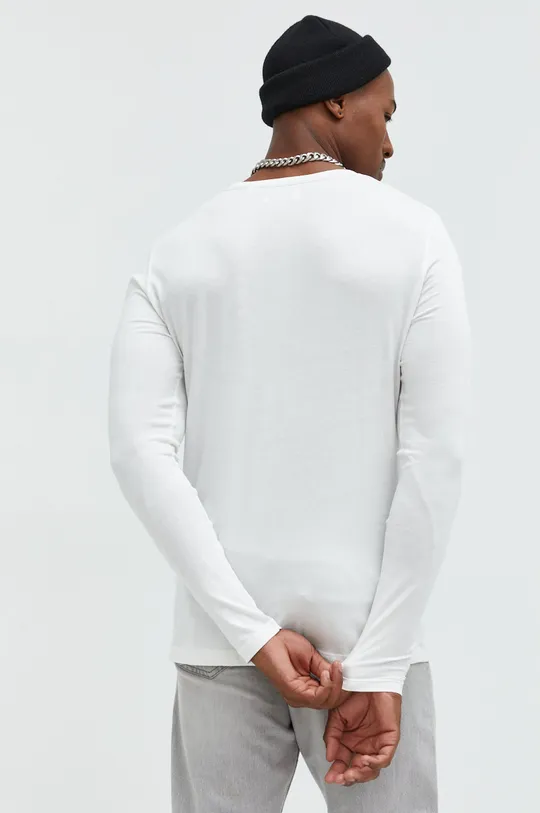 Bavlnené tričko s dlhým rukávom Produkt by Jack & Jones  100% Bavlna