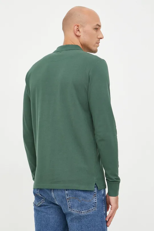 zelená Bavlnené tričko s dlhým rukávom Pepe Jeans