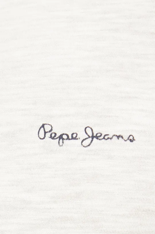 Bavlnené tričko s dlhým rukávom Pepe Jeans Pánsky