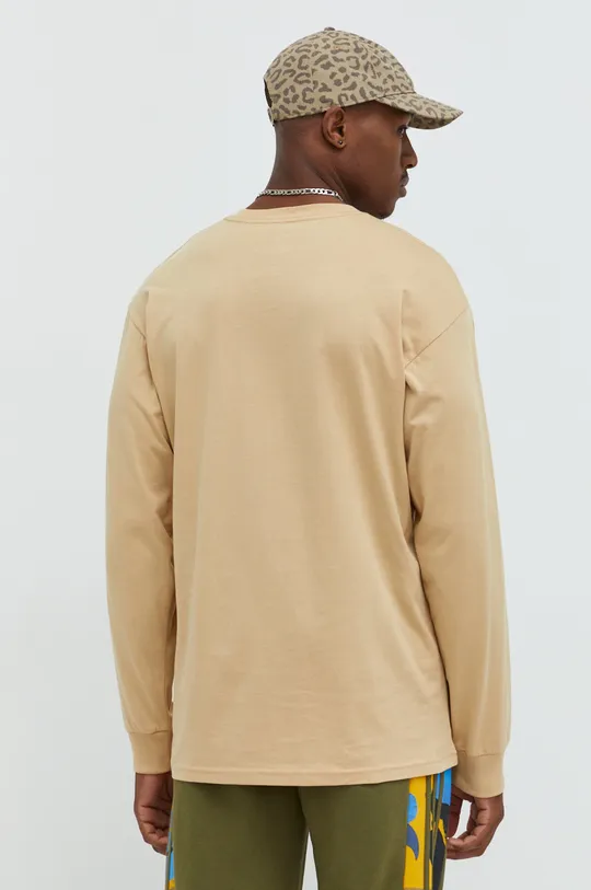 Βαμβακερή μπλούζα με μακριά μανίκια Vans  100% Βαμβάκι