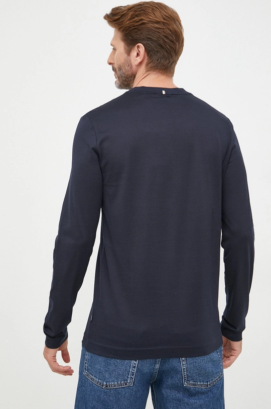 BOSS longsleeve bawełniany Materiał 1: 100 % Bawełna, Materiał 2: 99 % Bawełna, 1 % Elastan