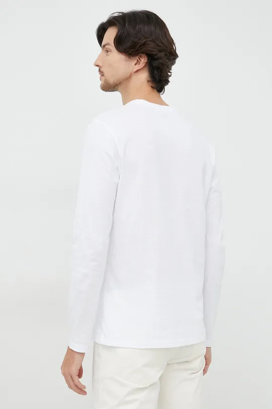 Bavlnené tričko s dlhým rukávom BOSS 