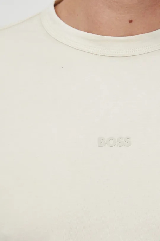 Βαμβακερή μπλούζα με μακριά μανίκια BOSS BOSS CASUAL Ανδρικά