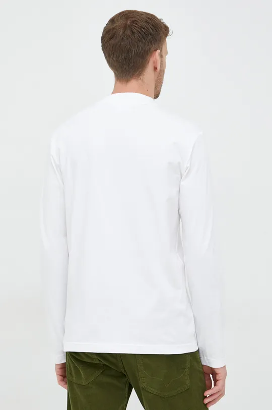 білий Лонгслів Calvin Klein